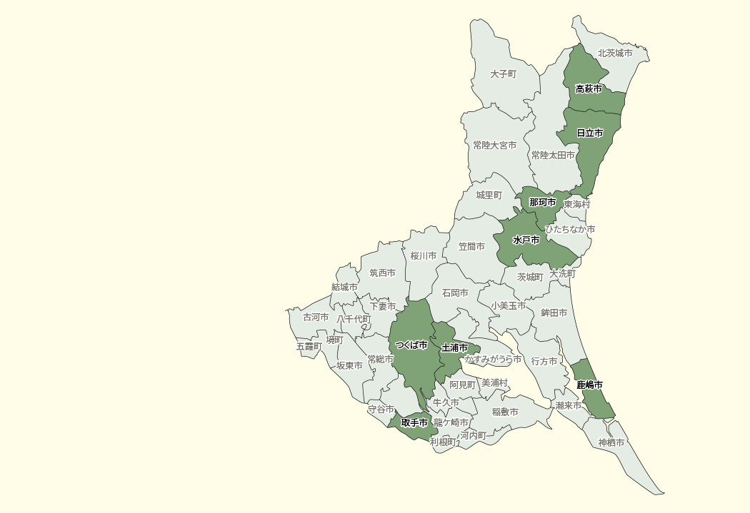 茨城県MAP