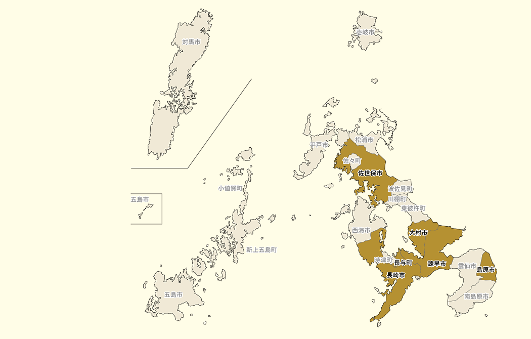 長崎県MAP